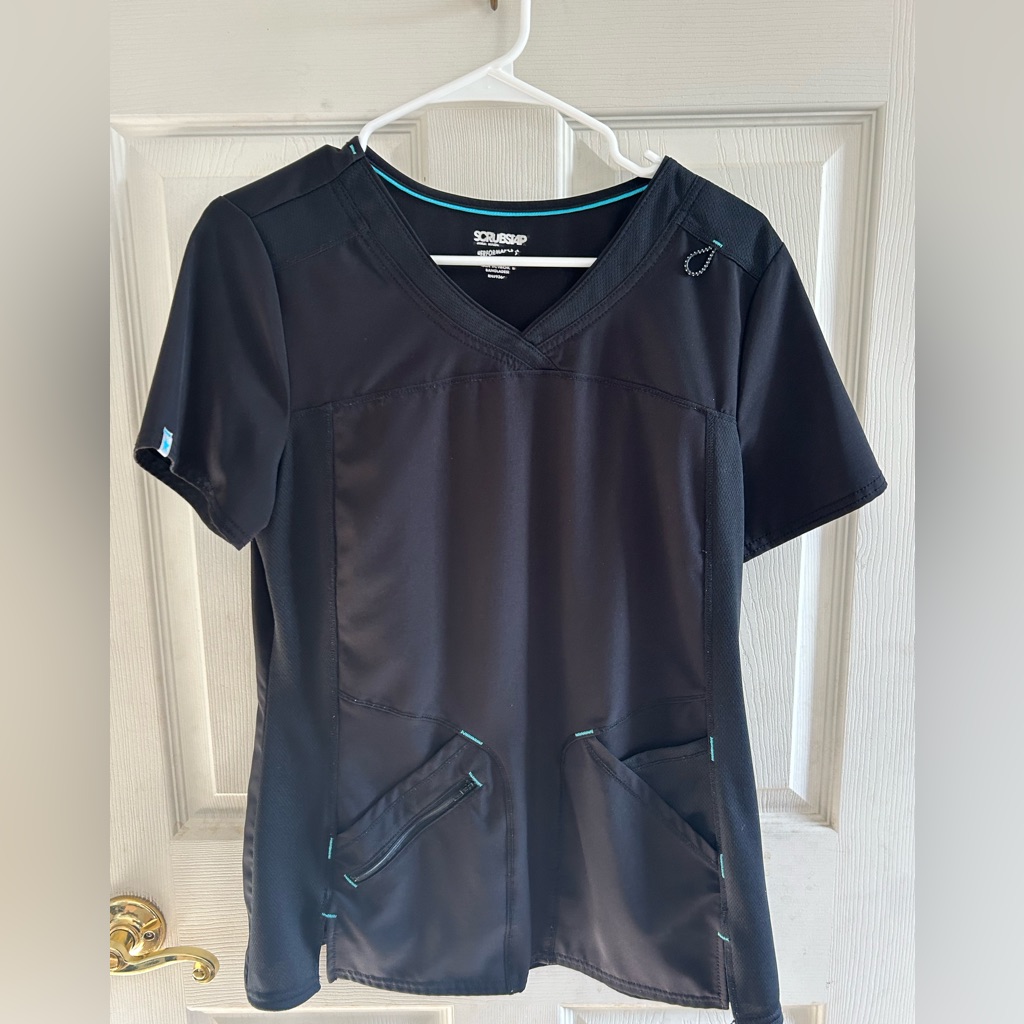 Scrub Star Black Scrub Set